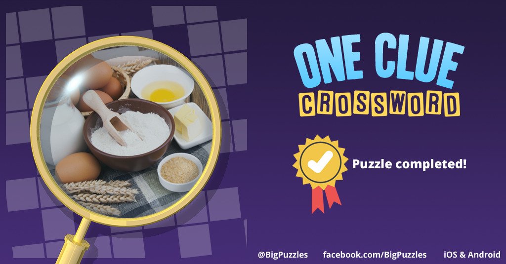 I completed a puzzle in One Clue Crossword. Play now for free!
onecluecrossword.com #OneClueCrossword