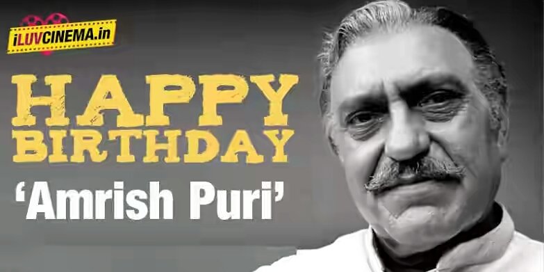 A legend of the Golden Curtain whose image is still intact....!!

 \"Happy Birthday Amrish Puri Sahab\" 
