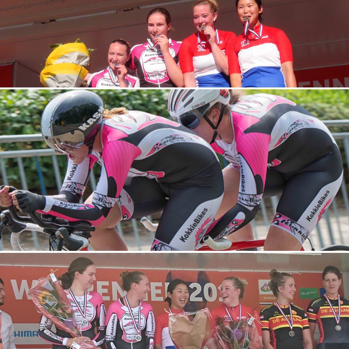 Haliegh's tweet photo. 2x 🥈 @NK_Montferland, great days! Looking forward to @CyclingDrenthe next week! #paracycling #knwu https://t.co/RgXyxc35Al