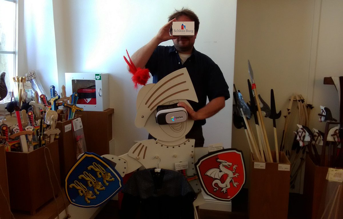 GemeinsamWirken's tweet photo. Schloss Burg a/d Wupper a 12th century castle will be barrier free and accessible for all using virtual reality #VR #impactVR @DayCare_Tech https://t.co/fkNhowilH6