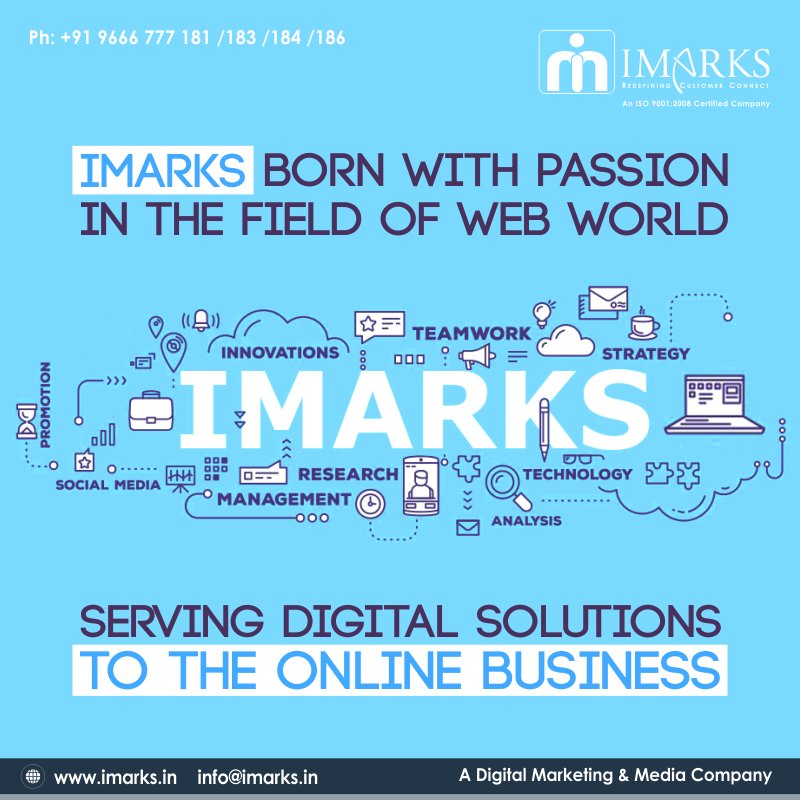 imarksglobal's tweet photo. #IMarks #DigitalMarketing #Passion #WebWorld #DigitalSolutions #OnlineBusiness
For more details visit: https://t.co/QnonsIVsQZ https://t.co/881fDxj5JD