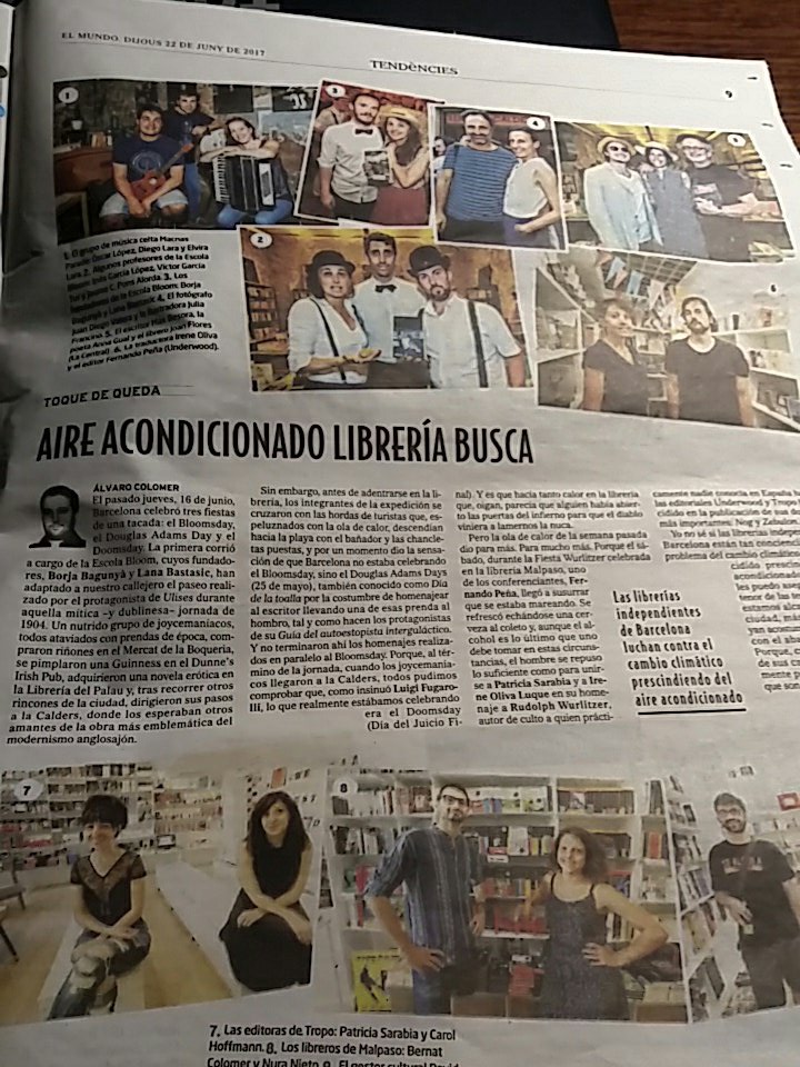 Mi kiosquero dice que, para calor, el que hace en su garita. En @TendenciesMundo