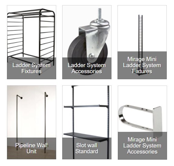 Store Wall Systems and Accessories - idealdisplays.com/store/c25/Stor…