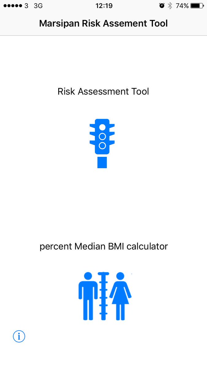 babydrclaire's tweet photo. @AnnaKyle12 geek-ily excited to use the #juniormarsipan app in clinic today. V useful for %BMI 🤓🤓 https://t.co/uTEQB6MNWU