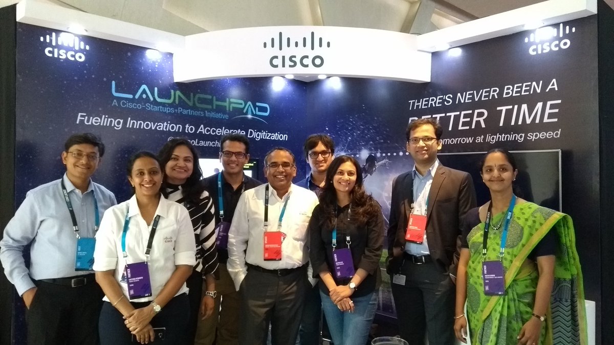 CiscoStartups's tweet photo. After an exciting Day 1 of #ZinnovConfluence wish you a goodnight &amp; a safe ride home
See you soon for a 2nd dose of awesome!
#CiscoLaunchPad https://t.co/YNarHTmmb6
