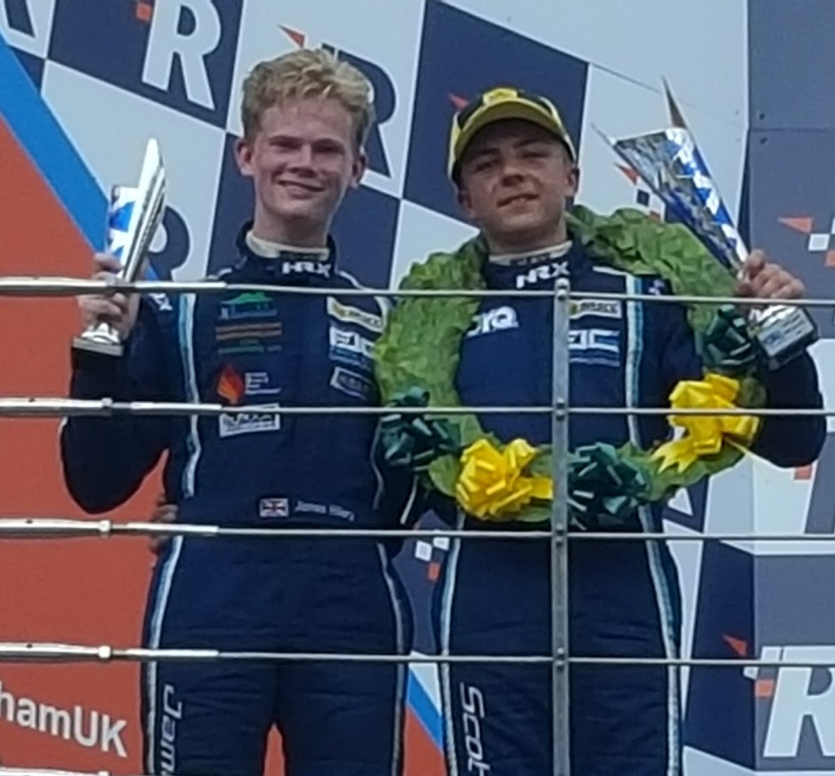 Our boys <a href="/HilleryJames/">james hillery</a> &amp; <a href="/scottcansdale/">Its Me</a> on top at <a href="/RockinghamUK/">Rockingham</a> #WINNER #Lions #BritishGP