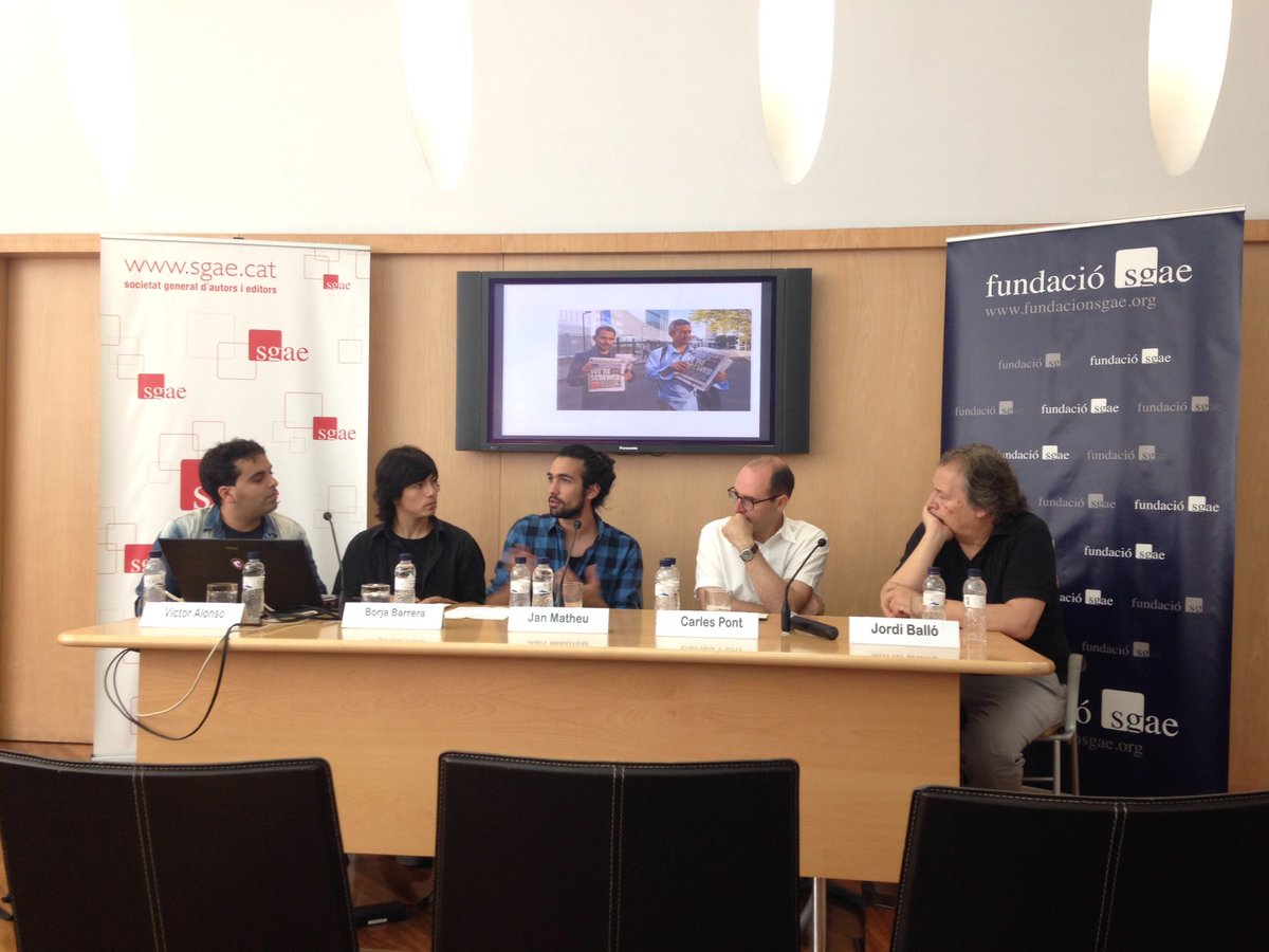 aniolc's tweet photo. Debatent sobre el documental @ClaseValiente que parla de #compol, #framming i el poder de la paraula. https://t.co/1U5UfI1yJg