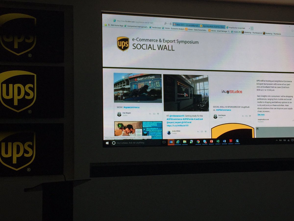 mdswanson95's tweet photo. It's Showtime! #UPSEcommerce @wyant_kwyant https://t.co/WFjcMW1EZn