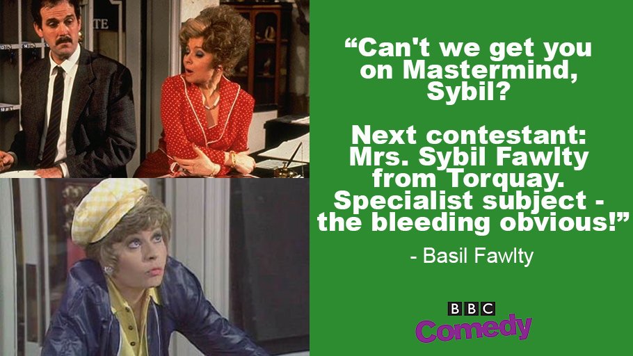 Happy 85th Birthday to Prunella Scales. All hail Sybil!  