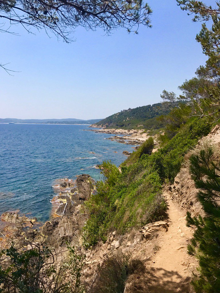 Trail running #sainttropez