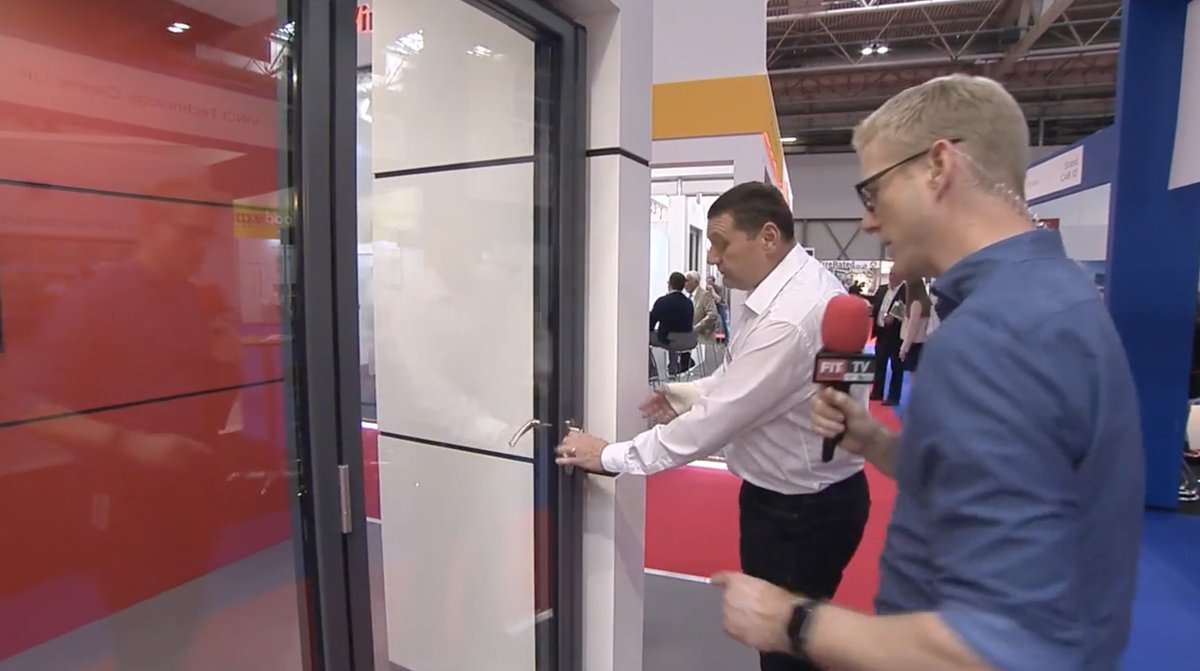 DutemannUK's tweet photo. Dutemann returned to the @fitshow with another NEW product launch - The FD85 B-Folding Door #fitAluminium #GoSlim with Quad Shoot Bolts https://t.co/1RgGt2oyPa