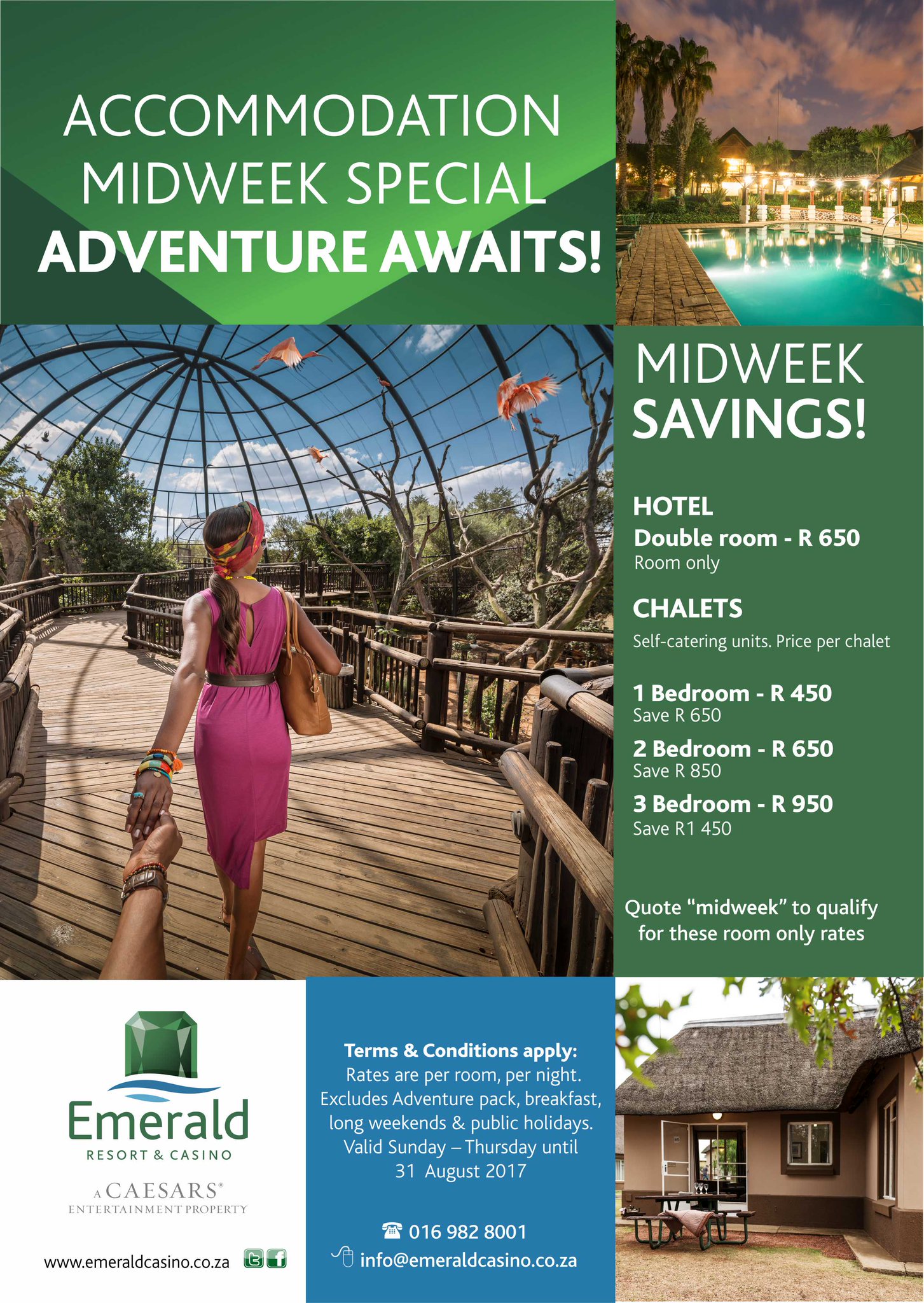 Emerald Resort Midweeksavings At Emerald Resort Imagine Just Paying R650 For A Double Hotel Room Vanderbijlpark Accommodation Resort T Cs Apply T Co 3zvnijbvcg