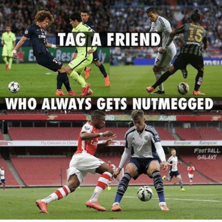 We all know someone so get tagging! #nutmegcity