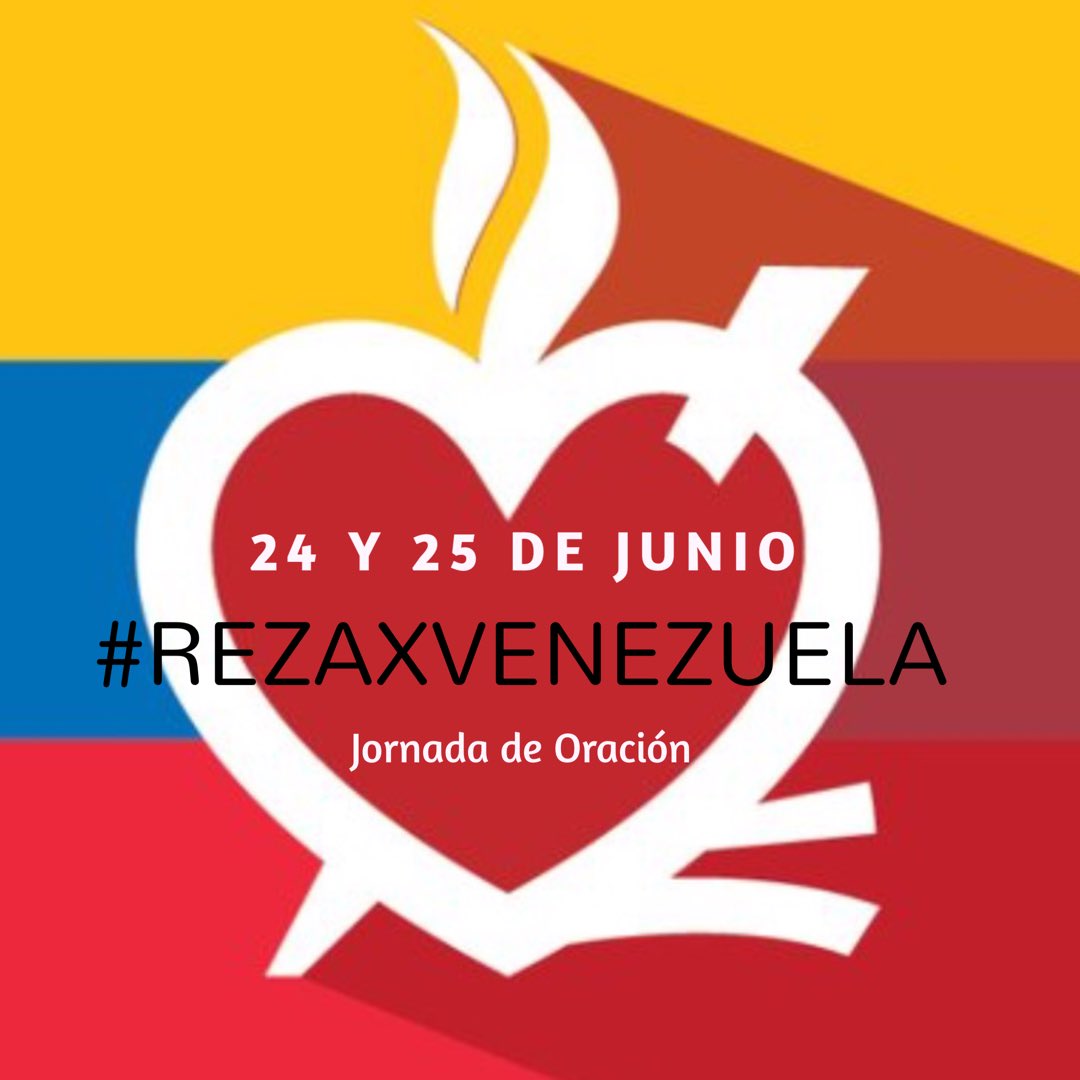 oarecoletos's tweet photo. El 24 y 25 de Junio #RezaXVenezuela en la Jornada de Oración https://t.co/KrkXMxeJmO #OARconVenezuela https://t.co/IKJI24Sp5x