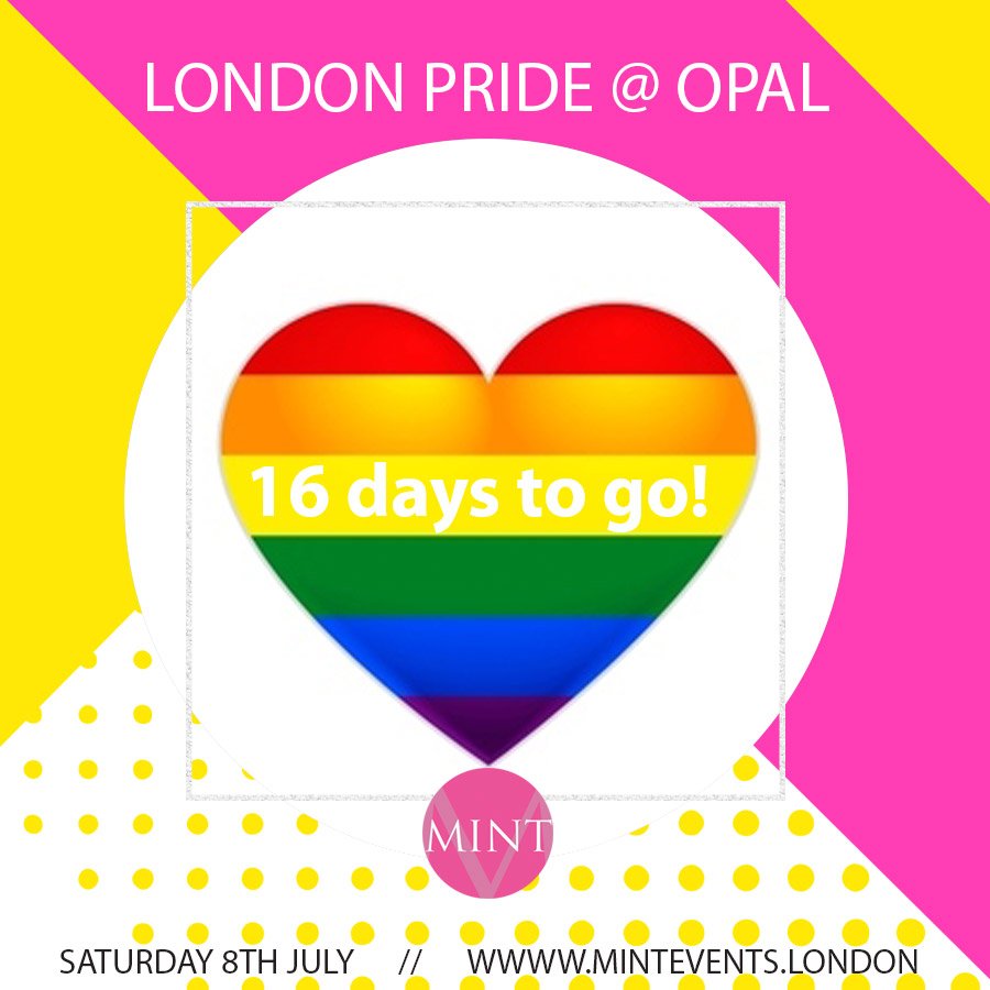 Excitement is building with Pride just 16 days away! 🏳️‍🌈 grab your tickets for the largest central lesbian party bit.ly/2byiZO6