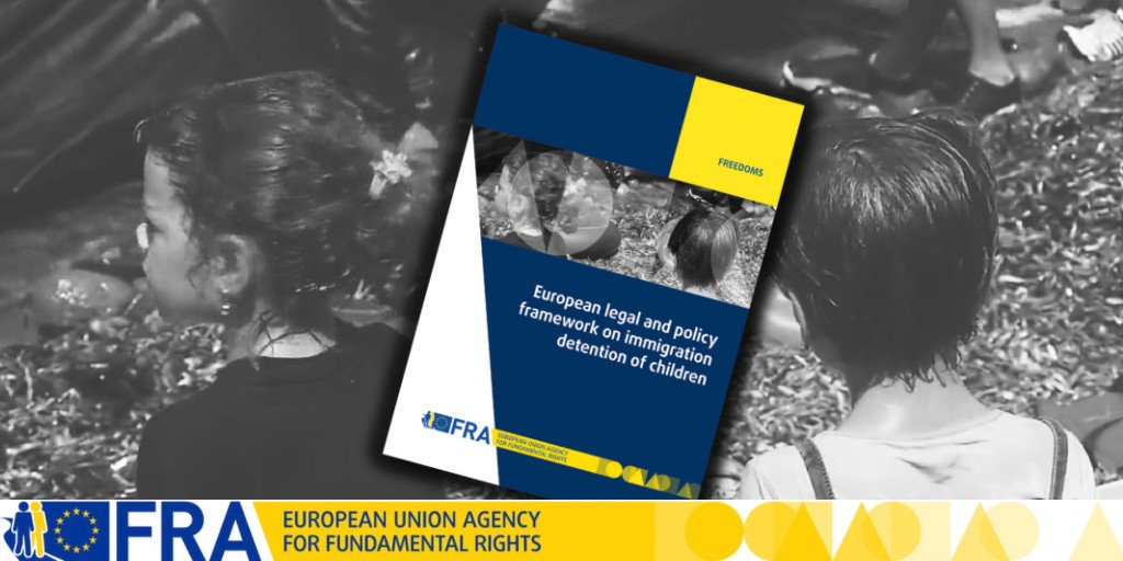 <a href="/Eurochild_org/">Eurochild_org</a> @CoESR_migration @stephanosstavro <a href="/UNICEF_EU/">UNICEF Representation to EU Institutions</a> <a href="/lumos/">Lumos</a> <a href="/CaterinaChinnic/">Caterina Chinnici</a> <a href="/AnnaMariaCB/">Anna Maria Corazza Bildt</a> <a href="/cscosgrave/">Catherine Cosgrave</a> <a href="/ENAREurope/">ENAR Europe</a> 1/3 of #migrants arriving in #EU are children &amp; may be detained in prison-like conditions w/ risk to mental health fra.europa.eu/en/node/24815