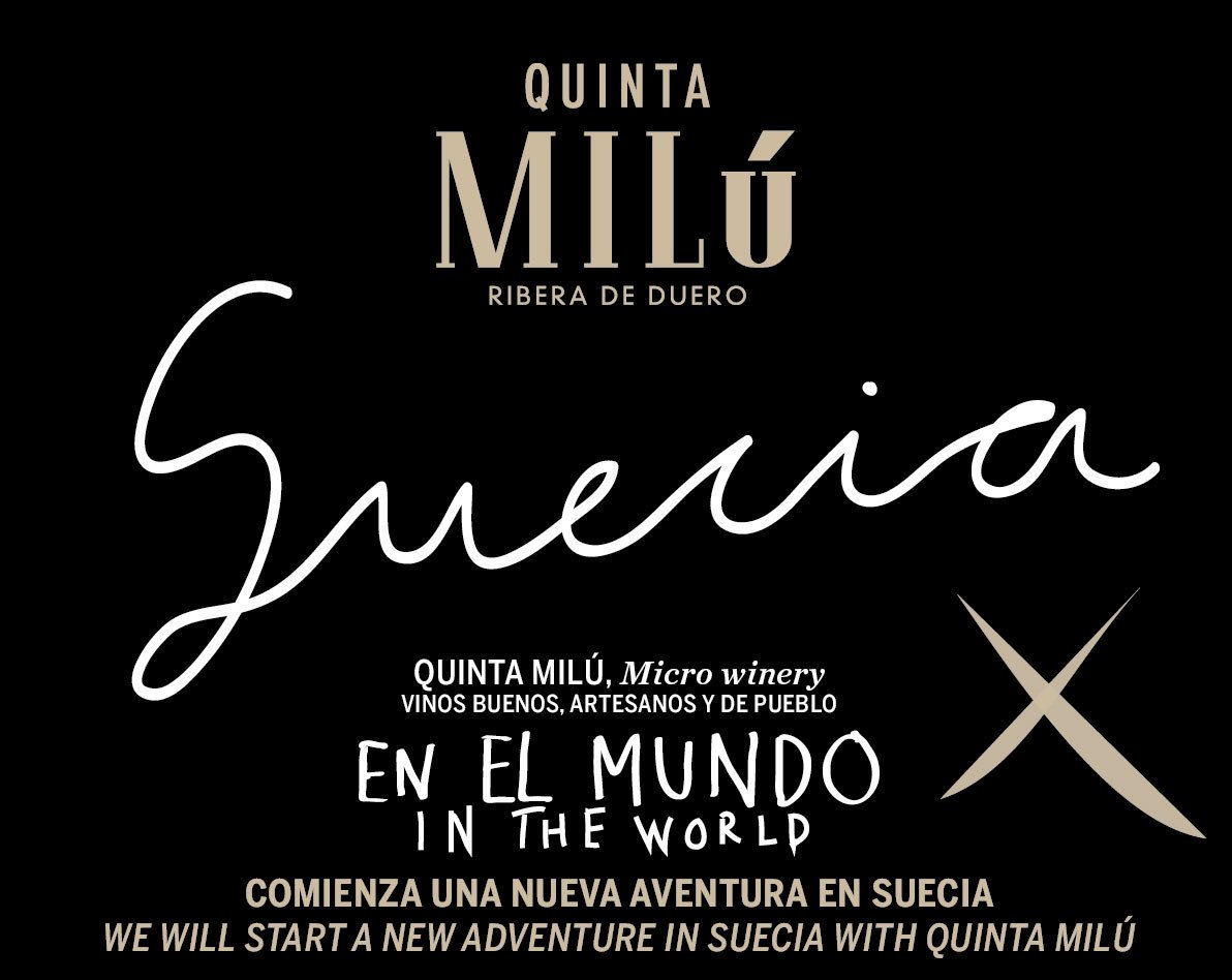 grblanco's tweet photo. We will be start a new adventure in #sweden with #QuintaMilú / Arrancamos nueva aventura en #Suecia #laaguilera #MYribera #livelywines https://t.co/Ppb287Ex4R