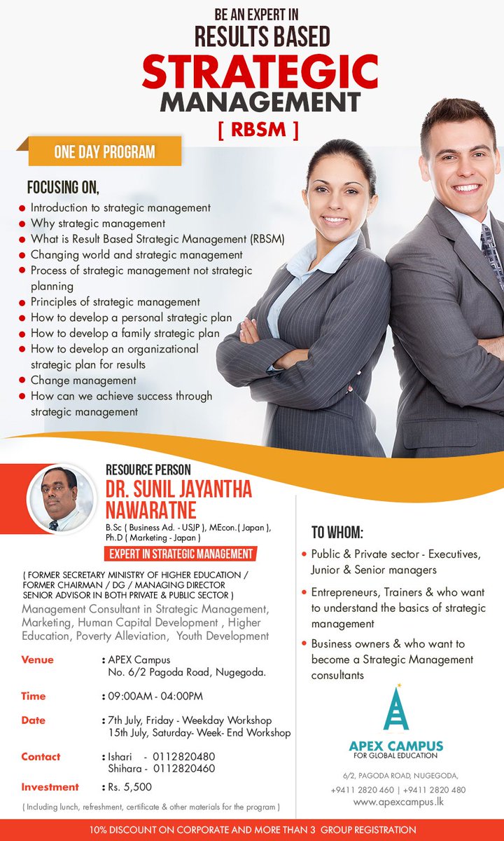 apex_campus's tweet photo. #ResultBasedStrategicManagement #Onedayprogram #RBSM #APEXCampus #Register NOW!!!! https://t.co/e1HDR4Z6Is