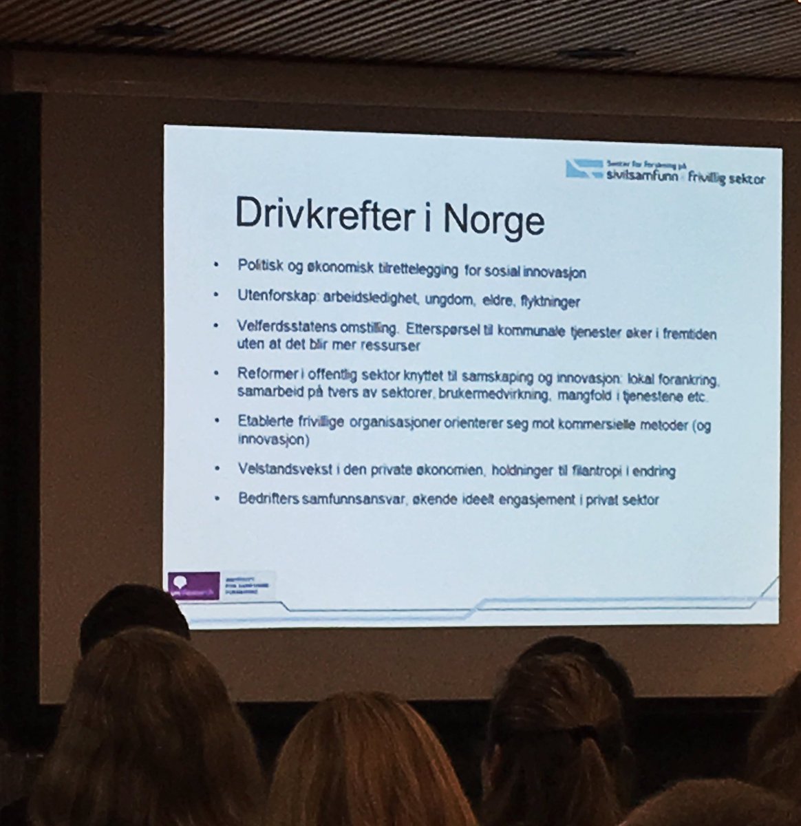 Sosialt entreprenørskap: Hvordan ser det ut i Norge? <a href="/Sivilsamfunn/">Sivilsamfunn</a> med ny forskning om #sosent