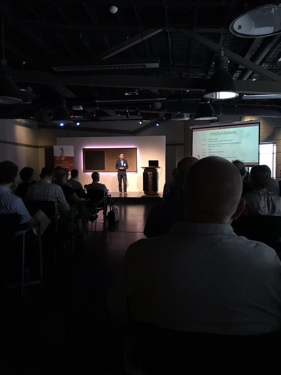 Start congres "architectuur in de zorg" in Utrecht <a href="/Nictiz/">Nictiz</a> @Kochpro