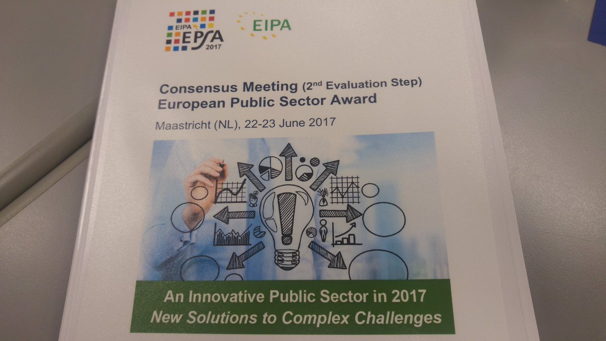 EPSAawards's tweet photo. EPSA2017 consensus mtg. started today. #BestPractices will be announced at the end of June @eu_eipa #PublicSector #Excellence https://t.co/WmhKaRdp5H