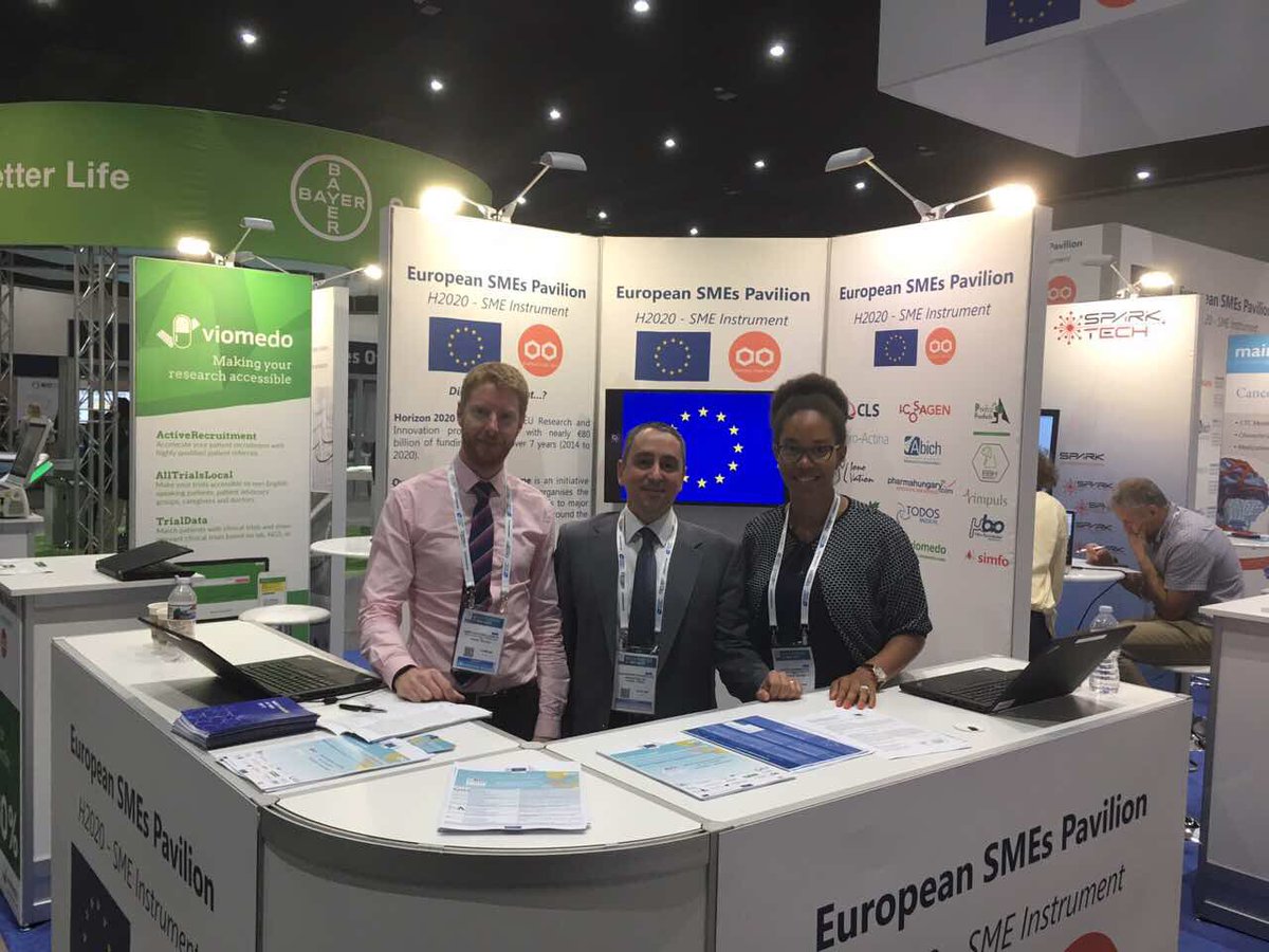 proACTINA's tweet photo. Thank you @H2020SME_OTF team for the support @BIO2017!! https://t.co/JzMRx7eqUu