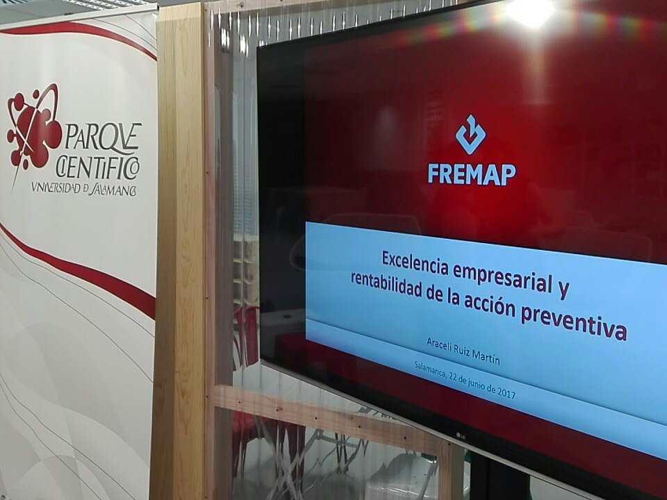 pcusal's tweet photo. Hoy acogemos en nuestra sala U-Talent una #jornada de #prevencion con @Fremap_Mutua https://t.co/0HzqM9pkMy