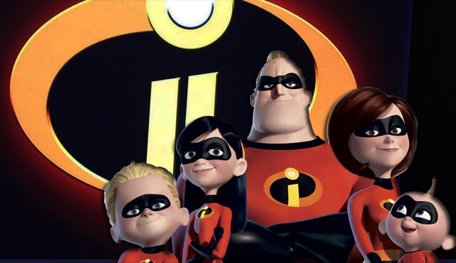 DaeratAnimation's tweet photo. بعد عام واحد بالضبط من اليوم، سيتم عرض فيلم The incredibles 2 .. الجزء الثاني الذي انتظرناه منذ نهاية الأول عام 2004!!! https://t.co/ciW7OUq173