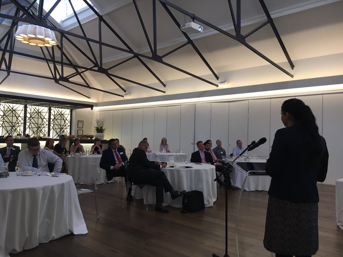 ArmstrongWatson's tweet photo. Vin Pandha, Commercial Fraud Manager at Lloyds Banking Group opening up our #fraud awareness breakfast this morning #cybercrime https://t.co/FwDxpU6Zki
