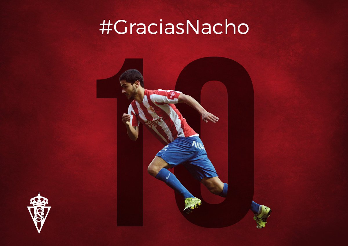 RealSporting's tweet photo. 📢 Hoy a las 11:00 en El Molinón se despide, después de 22 temporadas con nosotros, Nacho Cases. Solo podemos decirte #GraciasNacho https://t.co/wnlLhKESfI