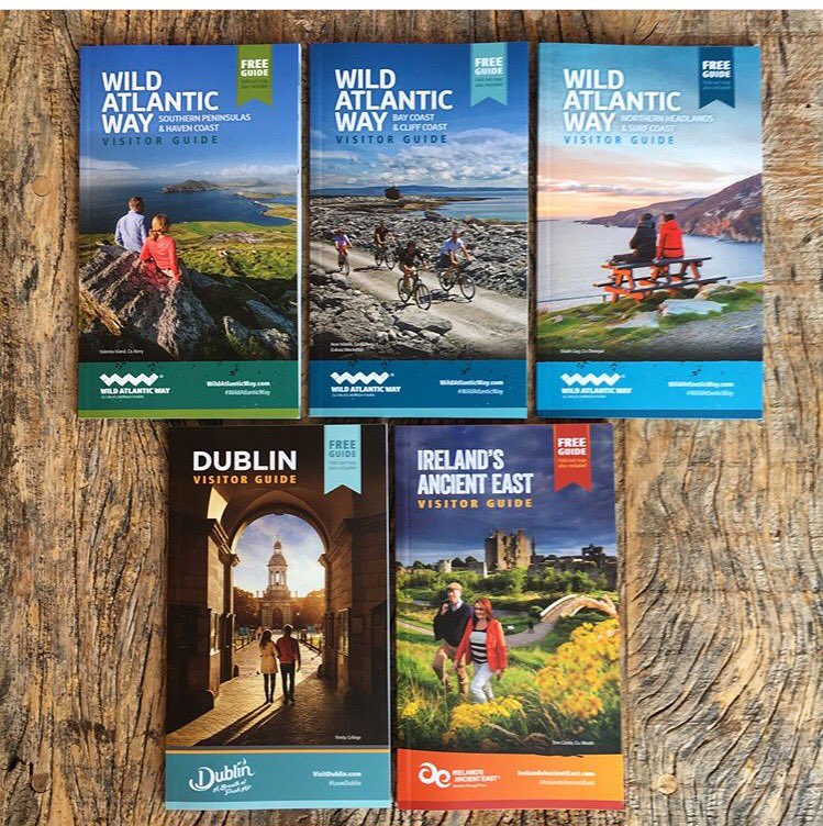 TOTEMireland's tweet photo. The new @Failte_Ireland visitor guides are on the shelves! Delighted to be part of it! #wildatlanticway #irelandsancienteast #lovedublin https://t.co/EuhOj48jr4