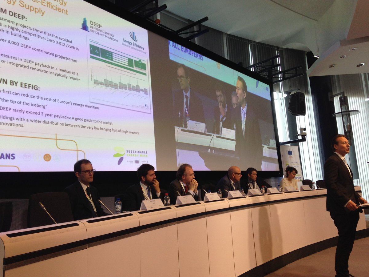carstenglenting's tweet photo. Peter Sweatman at #EUSEW17: #EEFIG has de-risked #energyefficiency through #eefigdeep and new #eefigtoolkit https://t.co/GhBtNRhbbV