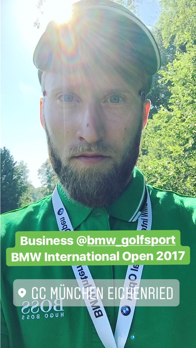 derchriskremer's tweet photo. Business at @bmwgolfsport @BMW BMW International Open 2017 🏌🏼 #bmw #munich #gceichenried #golf #europeantour #bmwgolf https://t.co/xtzs7HbJI8