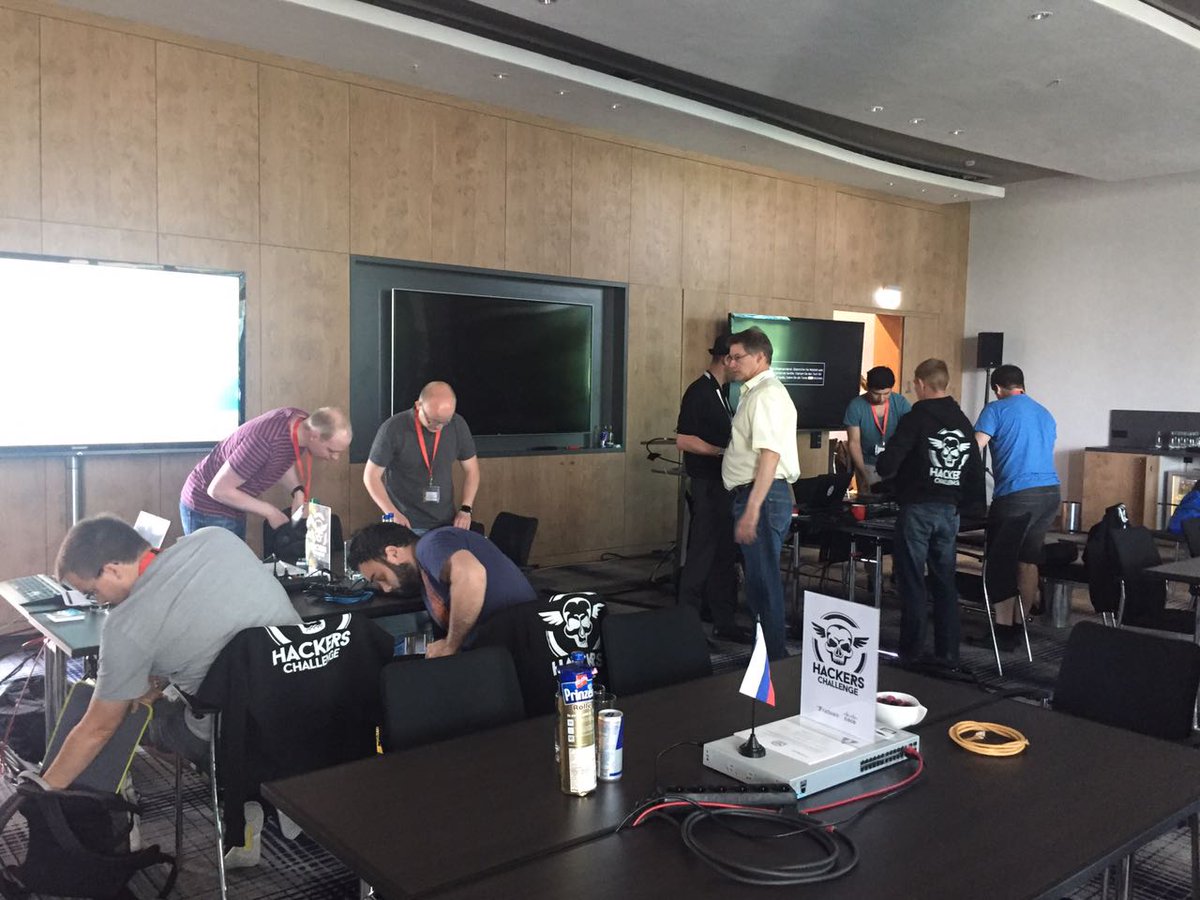 serge_RDWR's tweet image. We are ready to start the #hacking competition. The event is about to begin in Munich, Germany! #hackerschallenge @radware and @Cisco