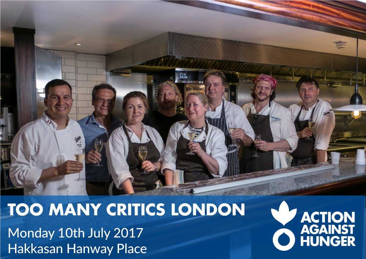 Action Against Hunger UK (@aah_uk) on Twitter photo Food critics are getting a taste of their own medicine at #TooManyCritics <a href="/HakkasanHanway/">Hakkasan Hanway</a> on the 10th July: join us! bit.ly/2swynCN Food critics are getting a taste of their own medicine at #TooManyCritics <a href="/HakkasanHanway/">Hakkasan Hanway</a> on the 10th July: join us! bit.ly/2swynCN