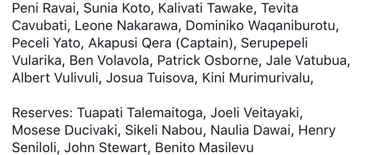 nblanzat's tweet image. Waqaniburotu (titu) &amp;amp; Masilevu (rempl), Brive, rempilent pr Fidji-Ecosse
Nakarawa, Yato, Qera, Vatubua, Vulivuli, Tuisova, Murimurivalu titu