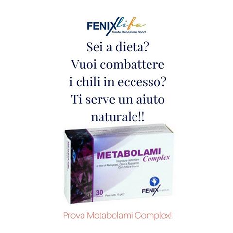 FenixLifePharma's tweet photo. Le #vacanze si avvicinano? Sei a dieta? Prova METABOLAMI un #integratore #naturale che accelera il metabolismo. https://t.co/NnwQGth1mG https://t.co/2Yut5NLFgZ