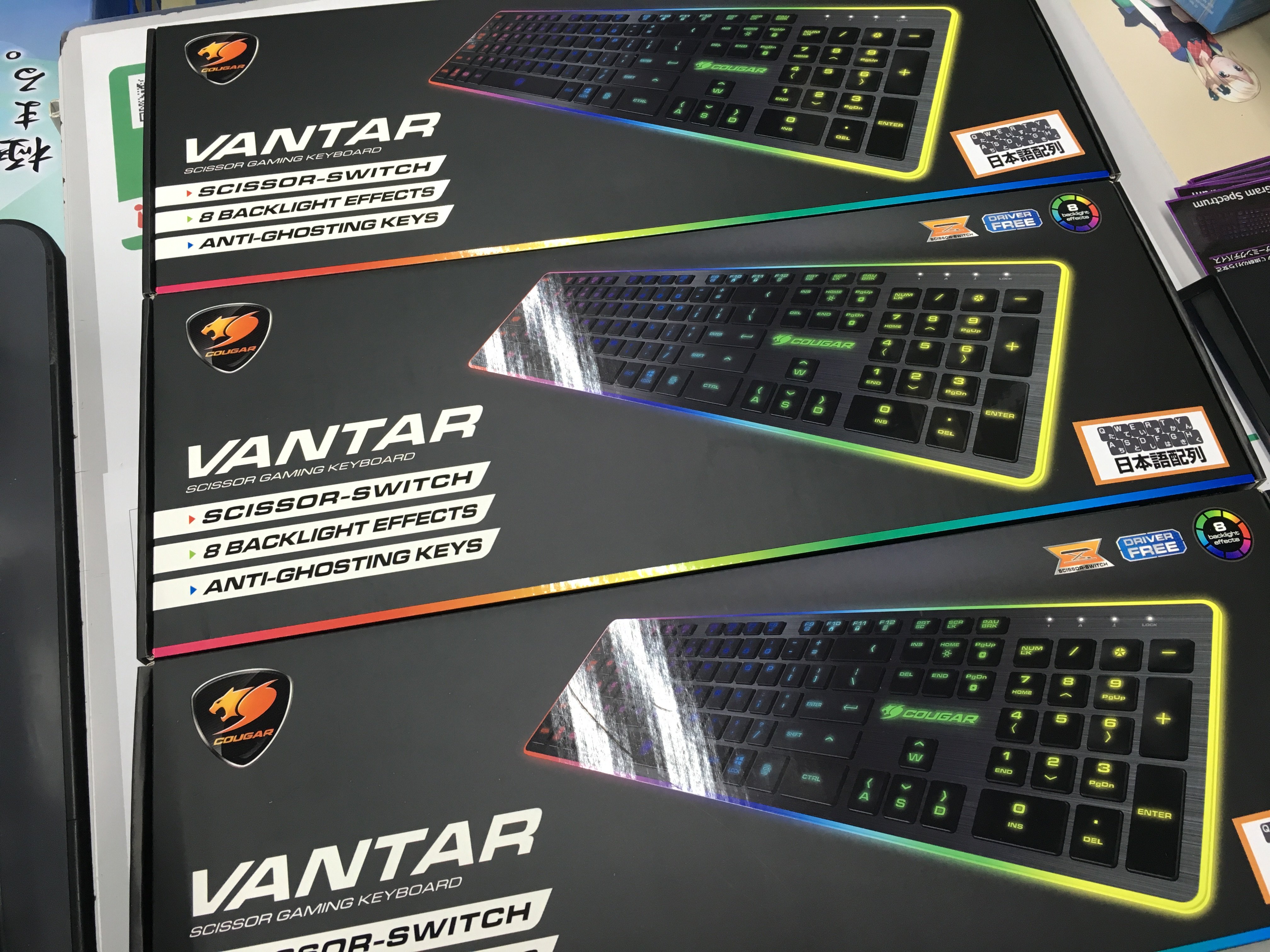 ツクモパソコン本店 本店 3f Cougar Vantar が再入荷 シザースイッチ パンタグラフ キー搭載した日本語配列のゲーミングキーボード 便利なwindowsキーロック機能もついてますよ 価格 5 873 税抜 T Co Nmkbf27alx T Co
