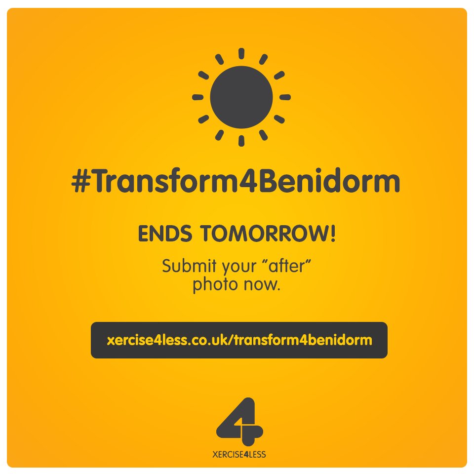 Xercise4Less's tweet photo. @lew_call @SWALLACE199 @steph_mustoe @BIGEDENCHCREW @jamesmatthews8 @XxZoeDxX @claireyxoxo #Transform4Benidorm βοΈππͺ https://t.co/1Nov9dO59H