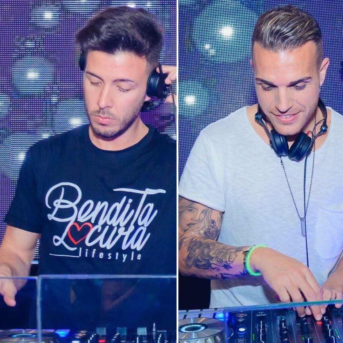 Hoy Carlos Slork y Manuel 2Santos en cabina!!! <a href="/Manuel2SantosDJ/">Manuel2Santos</a> <a href="/CarlosSlork/">Carlos Slork</a>