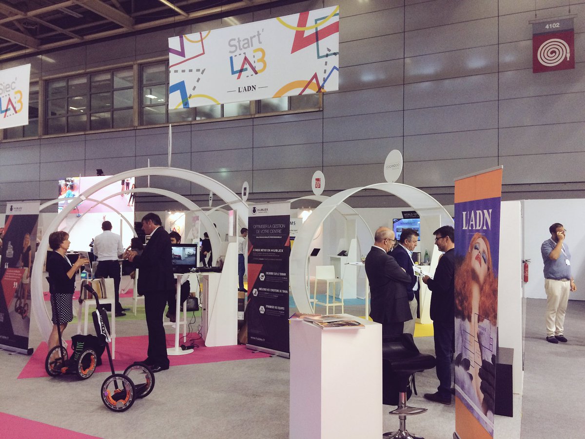 LADN_EU's tweet photo. L'ADN est partenaire du #SiecLab, de belles innovations retail mais pas que... #Siec17 https://t.co/d16qWCvwbO