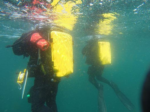 APDiving's tweet photo. The #HMSColossus project has benefitted from extended diver bottom times thanks to CCR. Many thanks to AP Diving for their support. https://t.co/Cl97KpI5xj