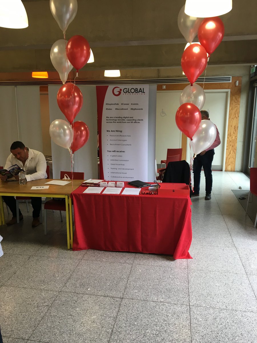 WorkForGlobal's tweet photo. Come down and join us at the @slondonjobsfair! #careers #oppurtunity #careersinrecruitment https://t.co/eyqzwuJK90