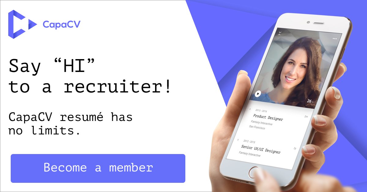 CapaCv's tweet image. DO NOT MISS YOUR CHANCE TO ATTRACT EMPLOYERS WITH A SPECTACULAR RESUMÉ goo.gl/hrTLBZ 
#resume #jobseekers #HRtech #HR #capacv