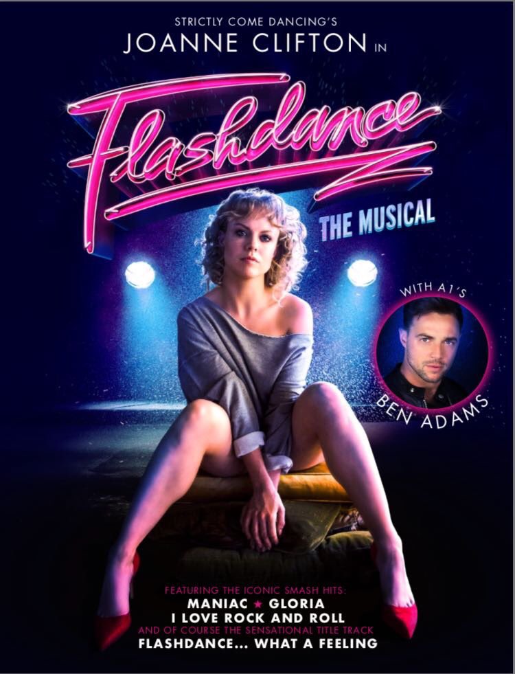 DaveHutchinson_'s tweet photo. Delighted to have @joanneclifton and @benadamsuk join @sell_a_door @FlashdanceUK cast hitting theatres nationwide from August https://t.co/9T4p8iAfSv
