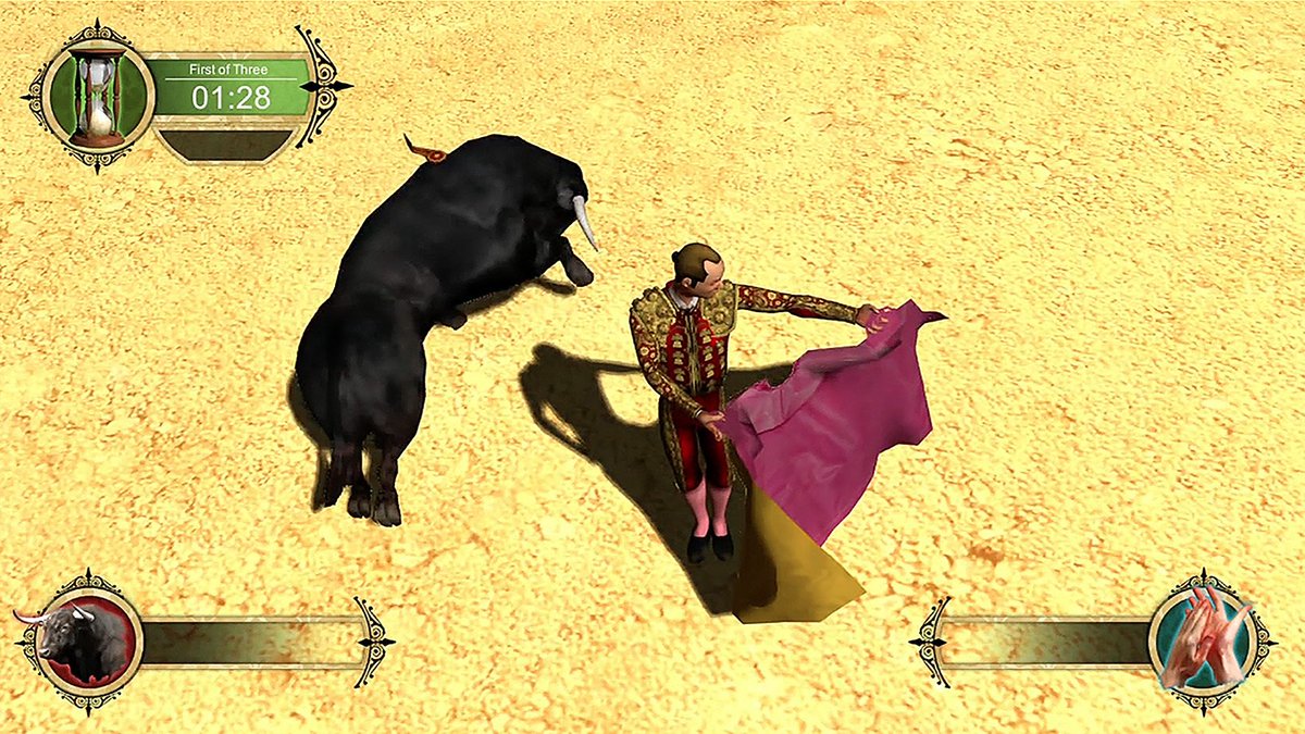 HostageClub's tweet photo. #LasVentasNoSeCierra Os invitamos a pasar vuestra sed de toreo jugando a un videojuego de toreo. Nadie sufre. https://t.co/Slnbwvaaol