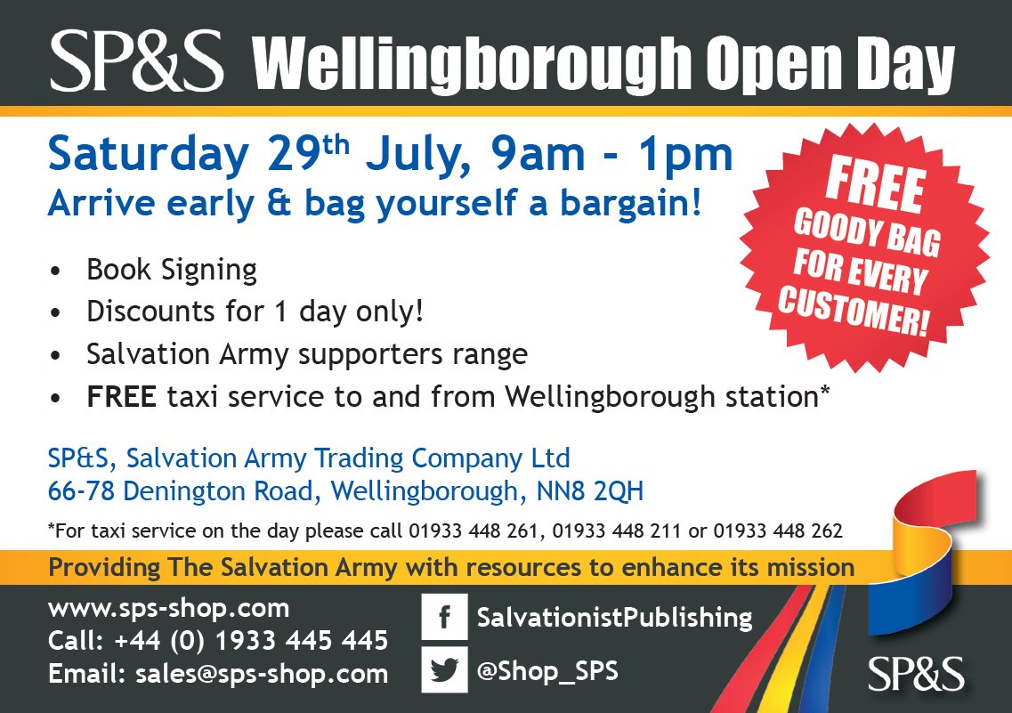 Are you coming to our Open Day on Saturday 29th July? Re-tweet and let your friends know. Discounts for 1 day only and free goody bags!