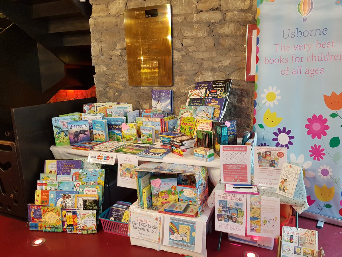 NicbBooks's tweet photo. My #usborne #popupbookshop all set up  @theeggbath. Come and see us. Beautiful #books and delicious #coffee. What's not to like! 😁 https://t.co/dI0AoRqYRk