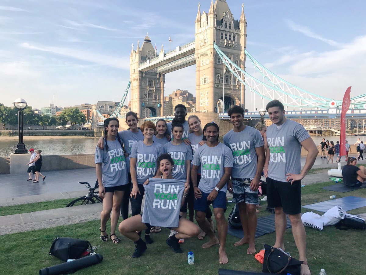 MLProfero's tweet photo. Thanks @runyogarun1 for inviting us down to Tower Bridge for an amazing free yoga session #SummerSolstice2017 #activeagency #agencylife https://t.co/i2k28gV2lb