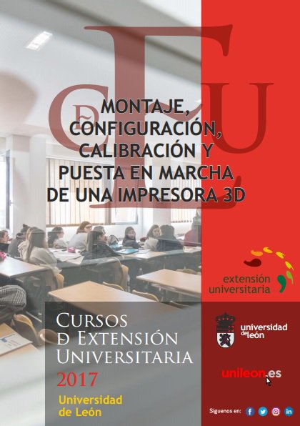 TecnoFactorum's tweet photo. Nuevos cursos de extensión universitaria @unileon #LeonEsp
Escaneado e impresión 3D, montaje de #impresoras3D
https://t.co/Stt5sD0aJh https://t.co/o5i1fgEwSS
